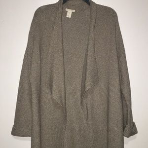 H&M beige long sweater